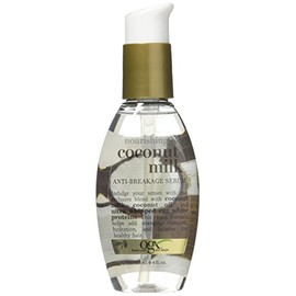 Ogx Coconut Milk Serum Anti-Breakage 4 Ounce (118ml) (3 Pack)
