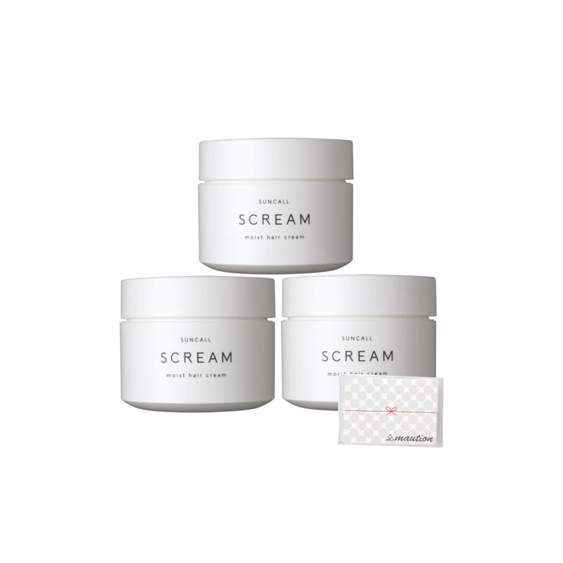 SUNCALL Scrim Moist Hair Cream 4.2 oz (120 g) +