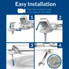 Mayfair NextStep2 Slow-Close Toilet Seat with Built-In Toddler Potty Training