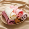 Reoyloep Washcloths for Baby, 5 Pack Wash Towel Muslin Squares