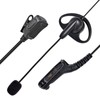 UAYESOK 2 Way Radio Earpiece, D Shape Walkie Talkie Headset