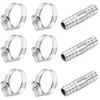ChillWaves 304 Stainless Steel Hose Barb Fittings, Splicer Mender Union