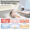 Wuissvnb 2 in 1 Hair Steamer, Facial Steamer for Care