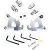 Memphis Shades Trigger-Lock Mounting Kit (Polished/Cafe Fairing) Compatible with 10-15