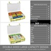 Aptbyte Battery Organizer Storage Holder Box Case with Tester- 269