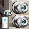 Smart Fingerprint Door Lock Keyless Entry Door Lock, Biometric Door