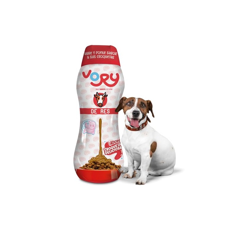 VORY Aderezo para Croquetas de Perro - Vitaminas y Probióticos