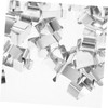 Operitacx 50pcs Outdoor Christmas Lights Hooks Metal Clips for String