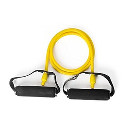 DITTMANN Body Tube Deluxe Fitness Band Expander Yellow/Light Foam Grip