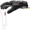 LEKI Griffin Tune 3D Boa Gloves, Black-Graphite-Ice Lemon, EU 9