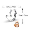 WJSYSHOP Fox Shape Cookie Cutter - B
