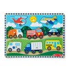 Melissa & Doug Vehicles Wooden Peg Puzzle (8 pcs)