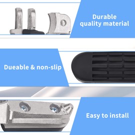 AHL Motorcycle Front Footrest Pedal Foot Pegs for Honda CB400 CB400SF Superfour 1992-1998/CB500 1994-2002/CB500S 1998-2002/CB600F Hornet 600 1998-2006/CB600F Hornet S 2000 -2002