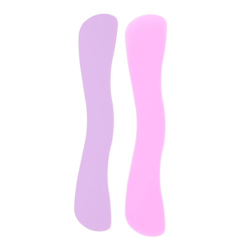 2Pcs Silicone False Eyelash Holder, Reusable Wave Shape Eyelash Extension