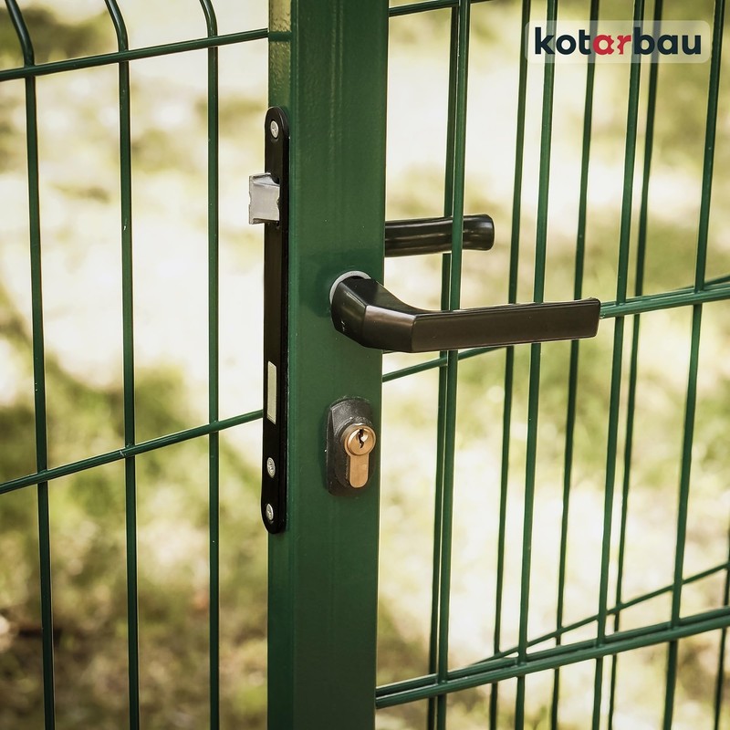 KOTARBAU Mortise Lock Counter Plate Galvanised Universal Left/Right Room Door