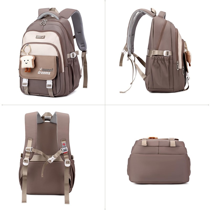 Makukke School Backpack Teenager School Bag Girls 5th Class 30L