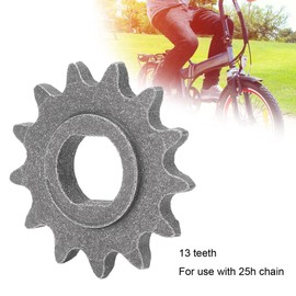 Saluaqui Motor Chain Wheel, Sprocket, Portable Professional 25H 13T Metal H Sprocket Scooter Motor Sprocket Replacement for MY102