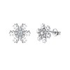 Shuxin Silver Christmas Stud Earrings for Women, 925 Sterling Silver