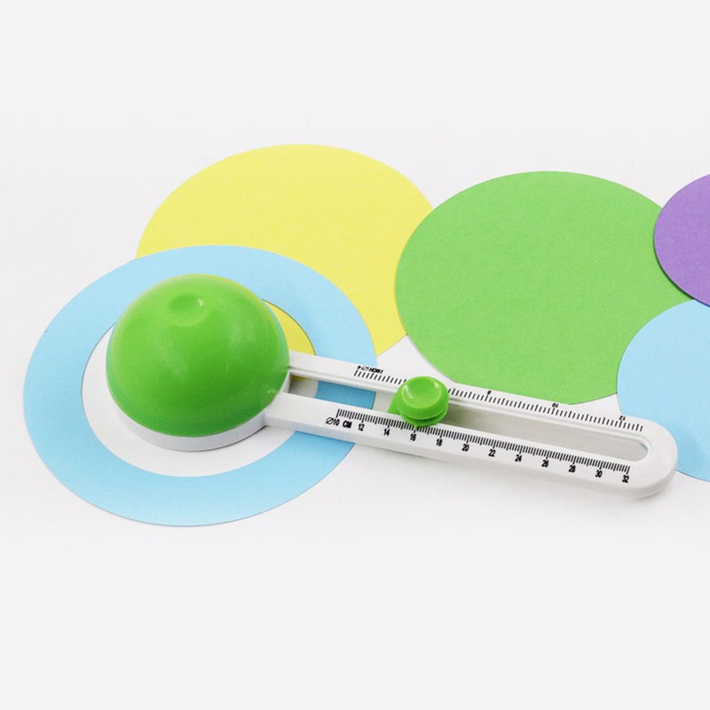 Circular Paper Cutter Rotary Circle Cutter Manual Round Cutting Tool
