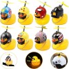 Kit Casco Proteccción Infantil + Patito De Goma Con Luz