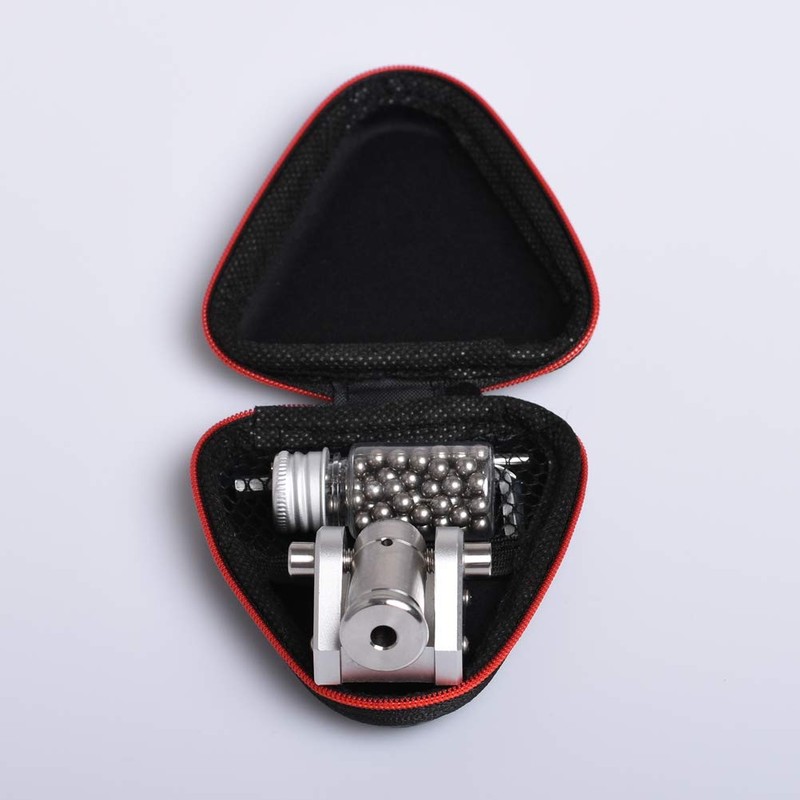 EASYANT Mini cañón de metal de escritorio de acero inoxidable,