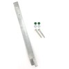 Flat Anchor Set for Embedding in Concrete, Includes Mounting Material