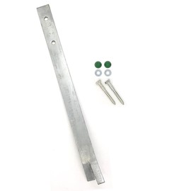 Flat Anchor Set for Embedding in Concrete, Includes Mounting Material - for Swing, Play Tower and Outdoor Play Equipment (Flat Anchor 40 cm)