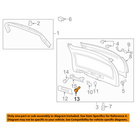 High Mount Lamp Screw