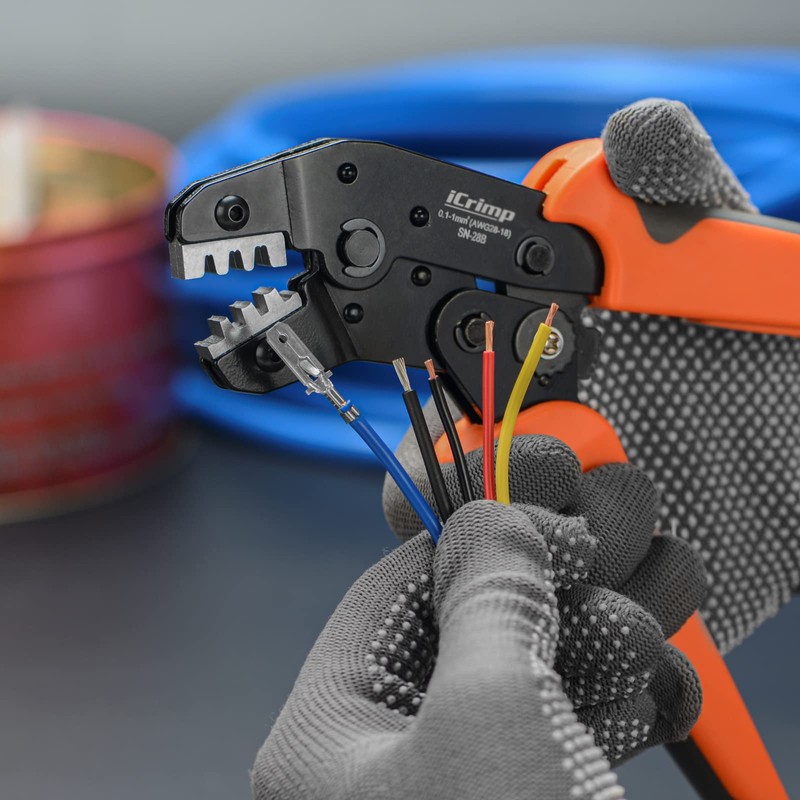 iCrimp SN-28B Dupont Crimping Tool for 3.96mm, 2.54mm, 2.5mm Pitch