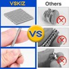 VSKIZ VSKIZ 120 Pack Small Magnet 5x2mm Tiny Refrigerator Magnets
