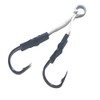 AIMALL 4PCS Twin Hook Jig Assist Hooks for Fishing Lures