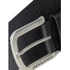 JACK&JONES PLUS Men's Jacharry Belt Pls Belt, black