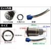 Built-in LED Illumination! Embedded Push Switch [Red] ac325-01