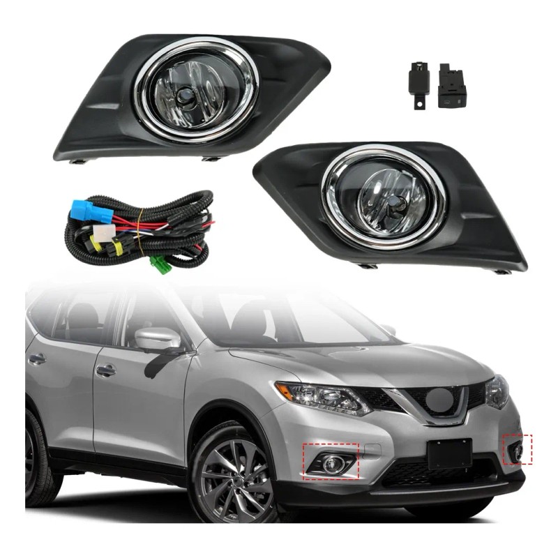 Luces Antiniebla De Repuesto Para Nissan Rogue 2014-2016