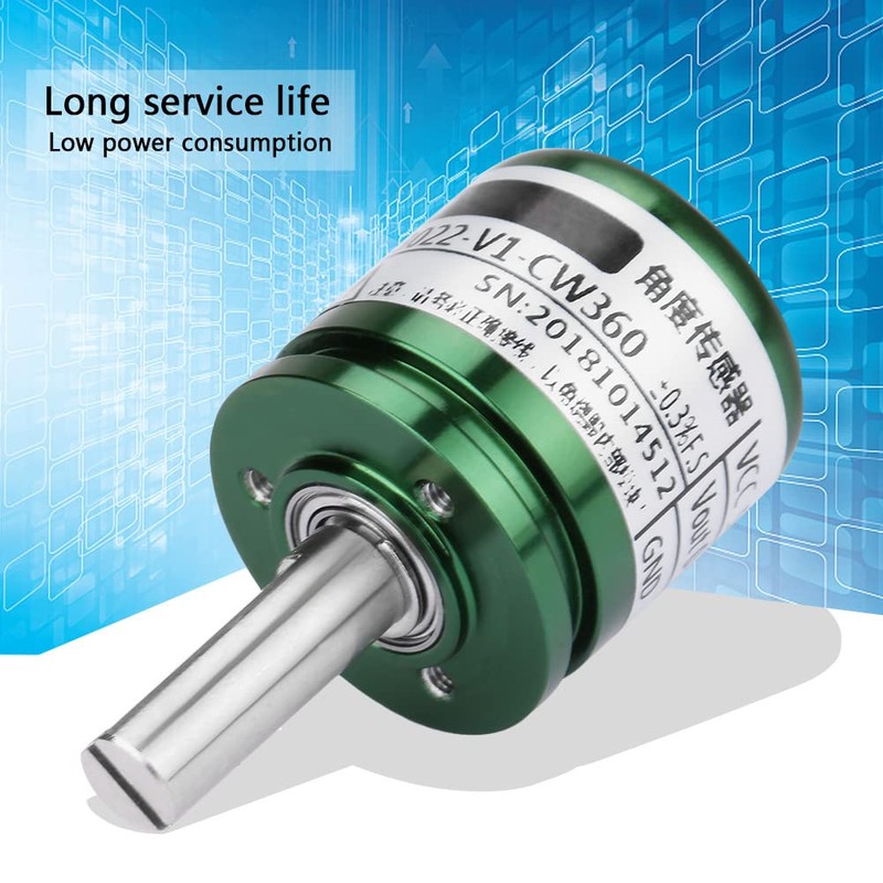 Rotatable Hall Angle Sensor, 0.088° High Resolution 0‑360 Degrees Hall