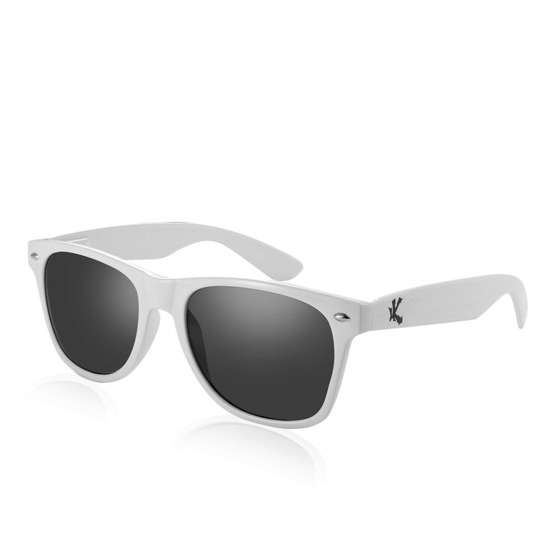 Underground Kulture White Drifter Style Sunglasses UV400 Unisex