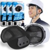 The Craftsman Helmet Inner (3 Piece Set, Black) Forehead, Sweat