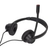 RJ9 Headset Noise Cancelling Mute Function Corded Business Headphone with