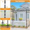 AILBTON 2 Pack 10Ft String Light Poles,Light Poles for Outside