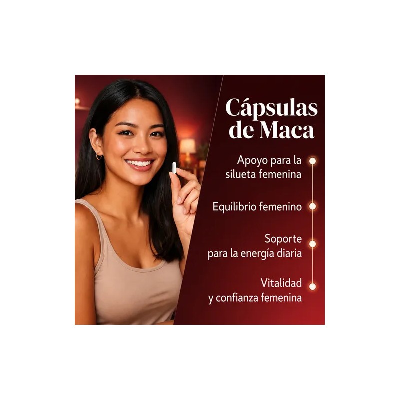 Cápsulas De Maca Realzar Y Aumentar Glúteos 2pcs