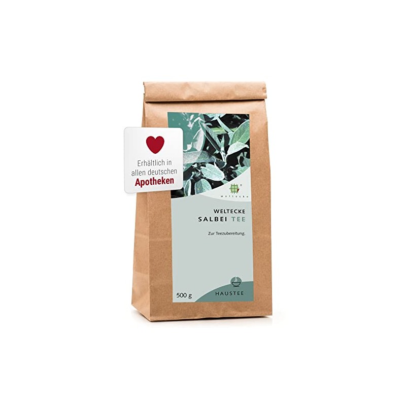 Weltecke Sage Tea Loose 250 g | Pharmacopoeia Quality Made