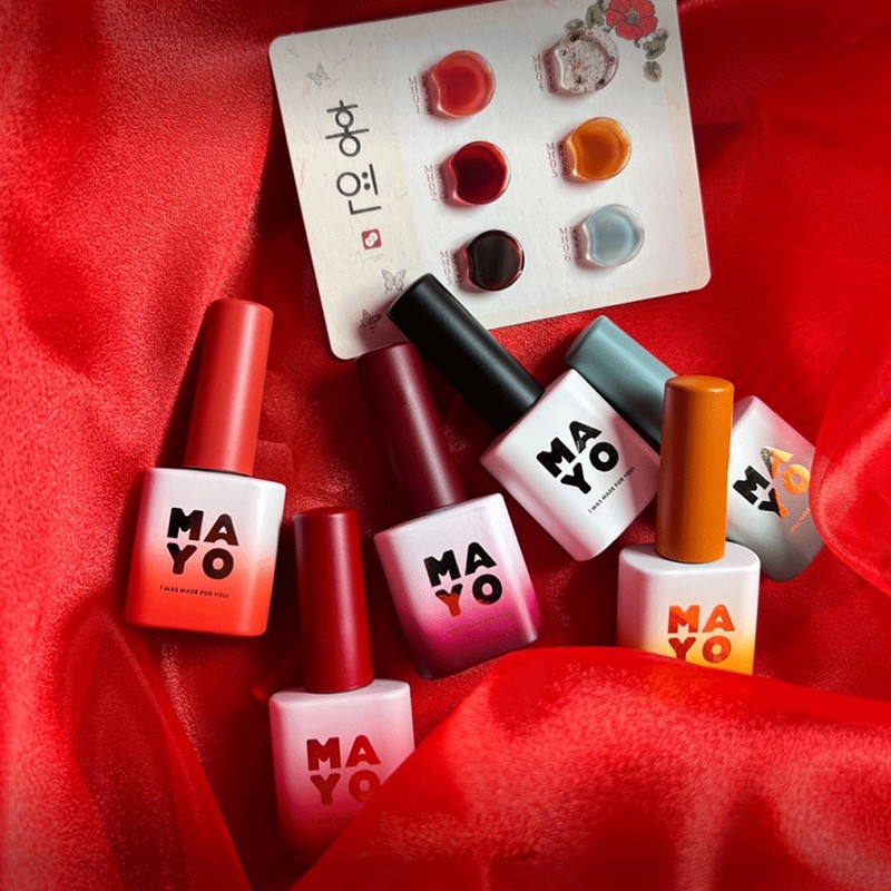 MAYO Hongyeon 6-piece set Autumn syrup gel / 마요 MAYO