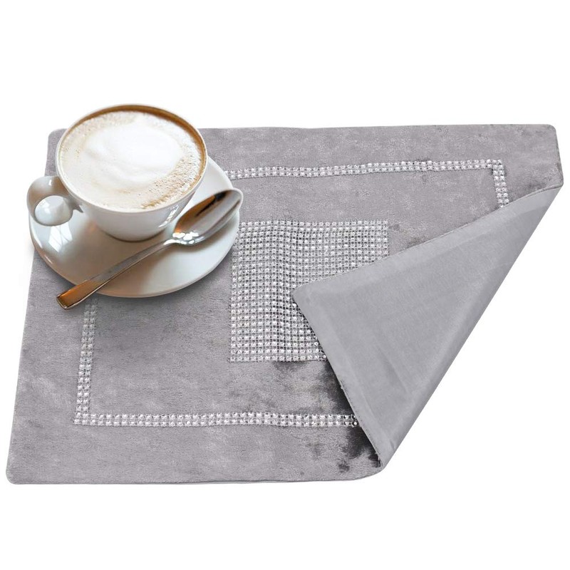 Time to Sparkle Set of 1 Velvet Table Runner +