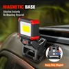 Yls 2 Pack LED Rechargeable Work Light with Clamp, 2100LM