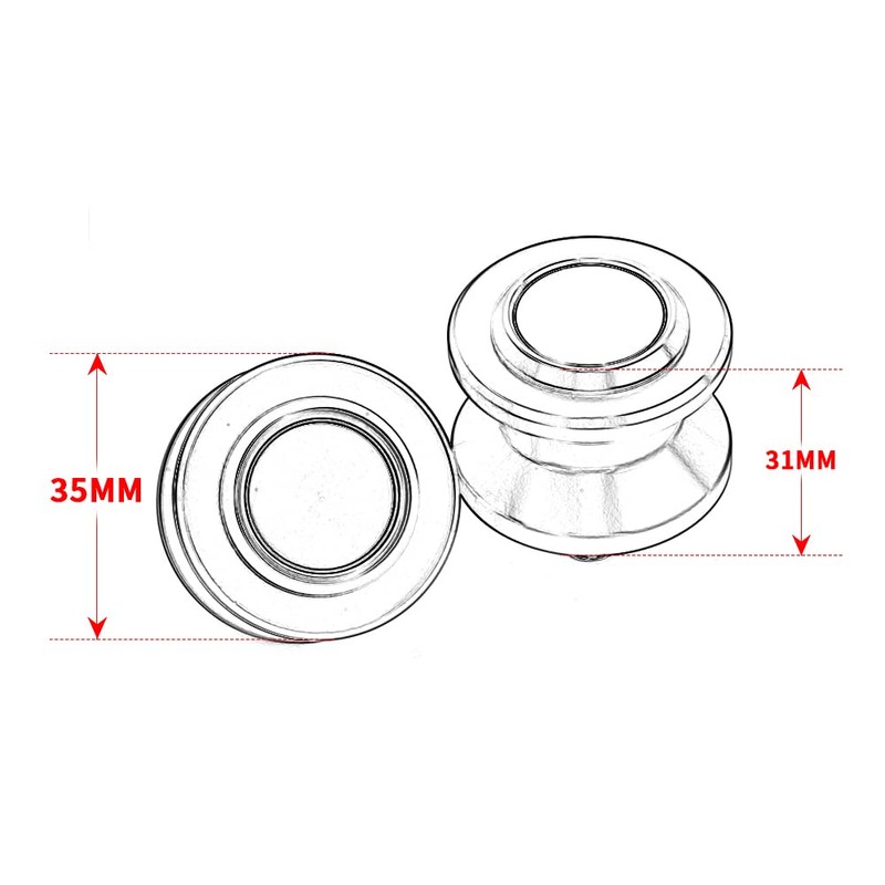 Velospeed For CBR650R CBR 650R 2019-2023 Motorcycle Rear Swingarm Spools