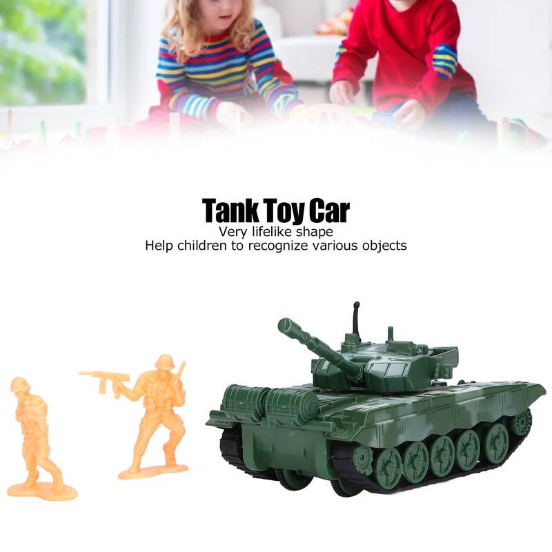 1: 72 Alloy Tank Toy High Simulation Pull Back Tank