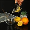 Lemon Squeezer Hand Press Portable Manual Lemon Clip Juicer Plastic