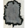 Unbranded 4pcs Real Black Rabbit Skin Pelts Leather Hides Genuine