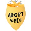 Adopt Me - Bandana para perros, Paquete de 3
