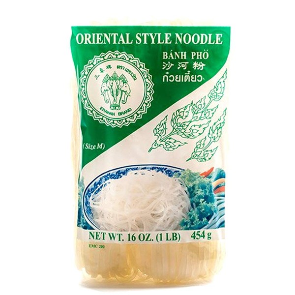 Banh Pho (Oriental Style Noodle) - 16oz (Pack of 3)